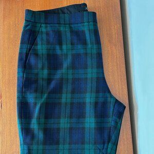 J. Crew Tartan Pants